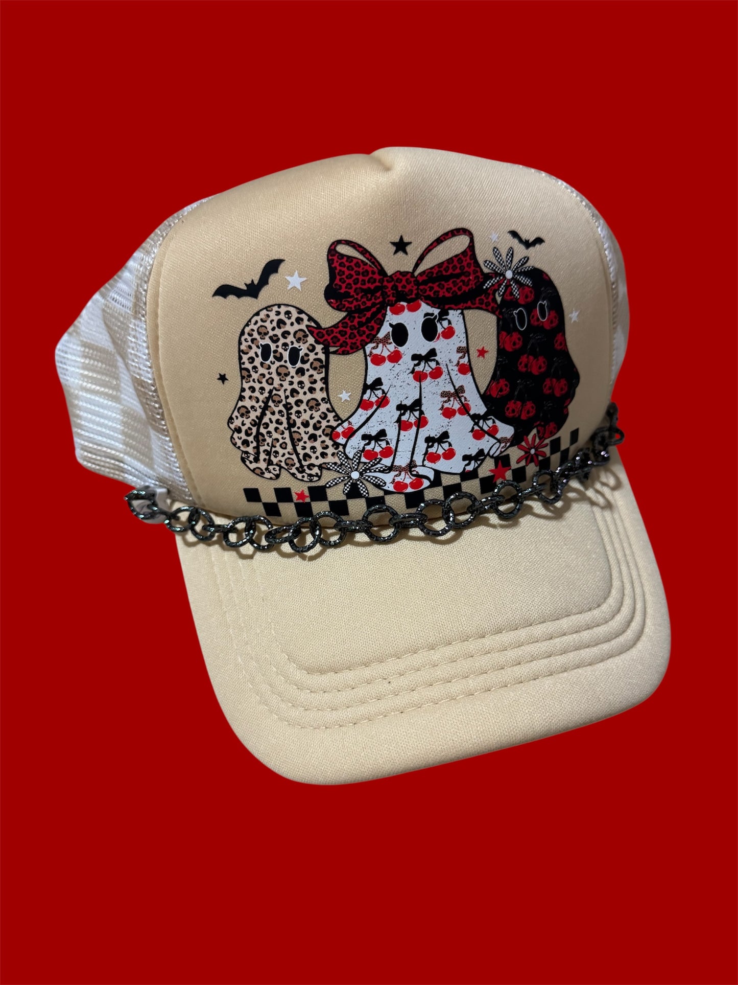 Trendy Ghost Trucker Hat