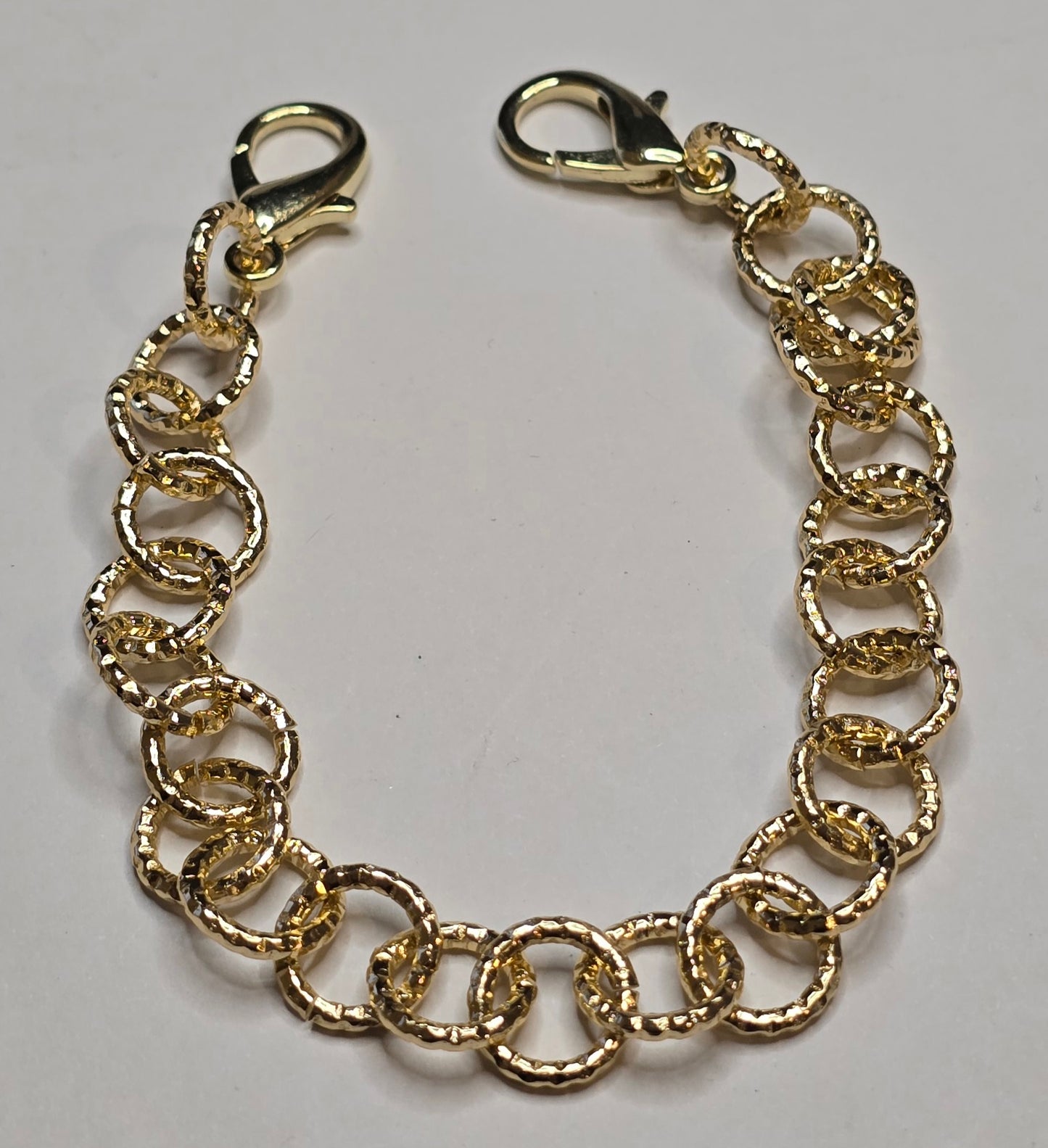Trucker Hat Chain - Gold Textured Chain #125