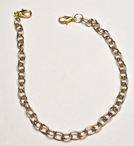 Trucker Hat Chain - Gold Oval Chain #124