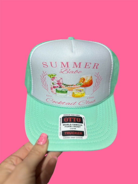 Summer Babe Trucker Hat