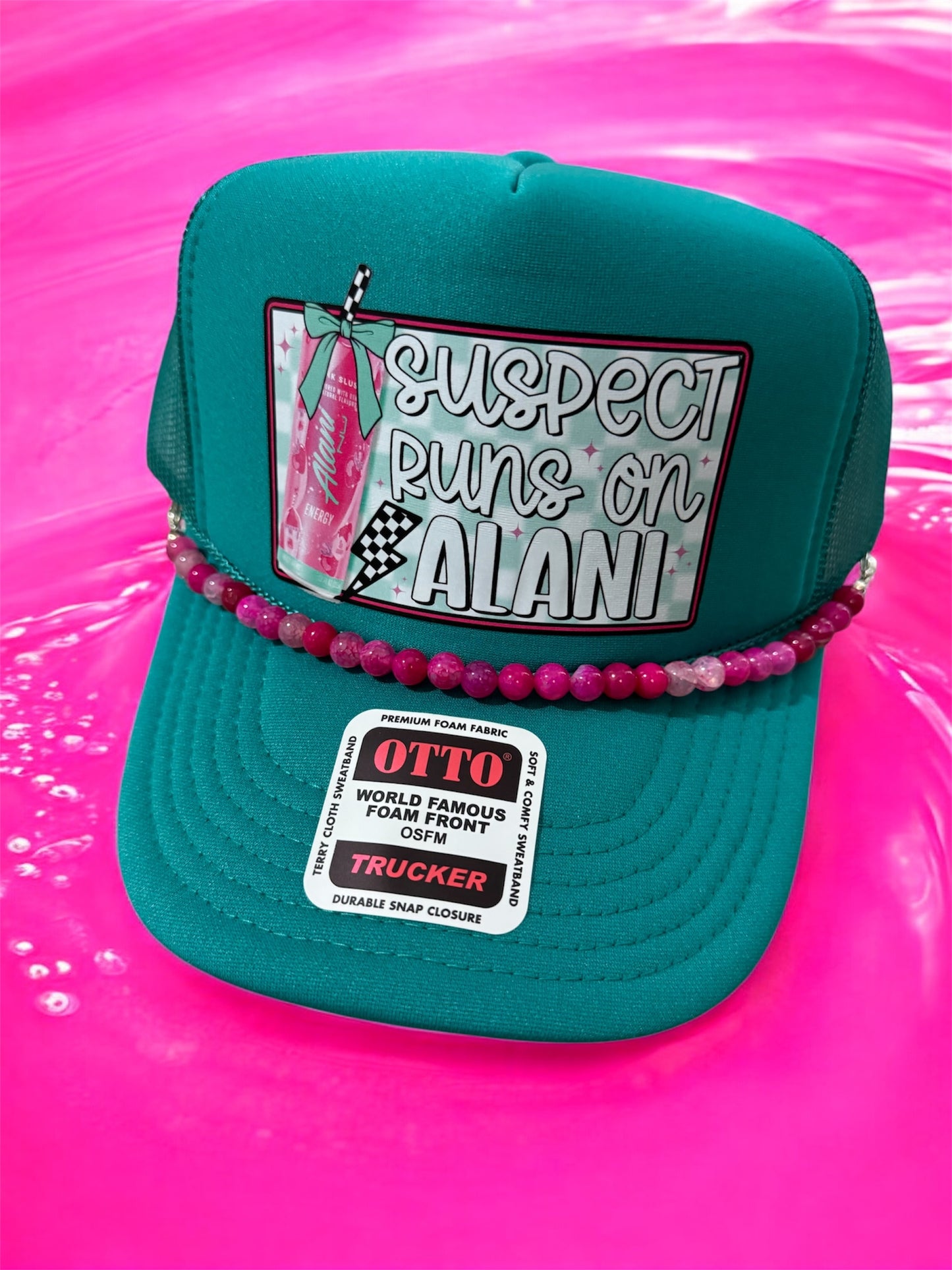 Suspect Runs On Alani Trucker Hat