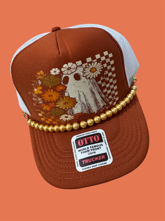 Ghost Vintage Trucker Hat