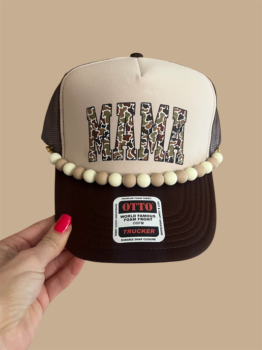 Duck Camo Mama Trucker Hat