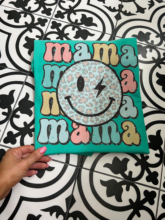 Mama Smiley T-Shirt