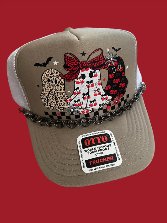 Trendy Ghost Trucker Hat