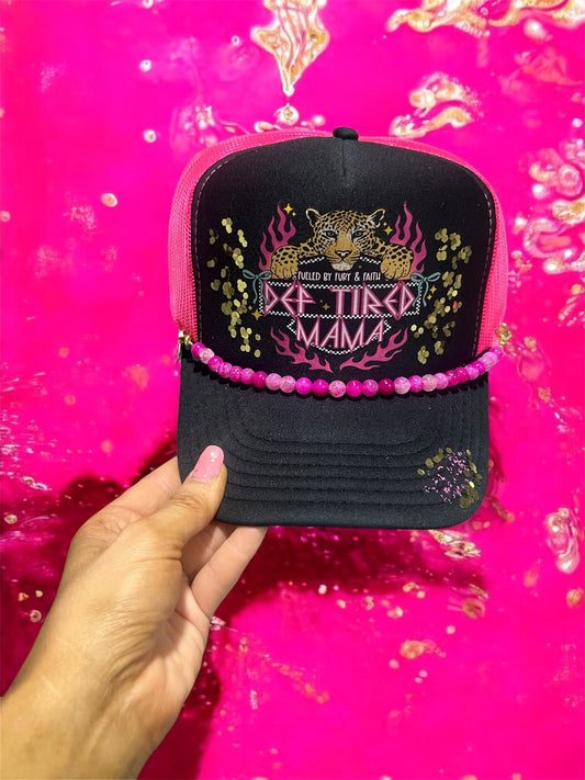 Tired Mama Trucker Hat 🐆