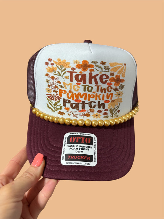 Pumpkin Patch Trucker Hat