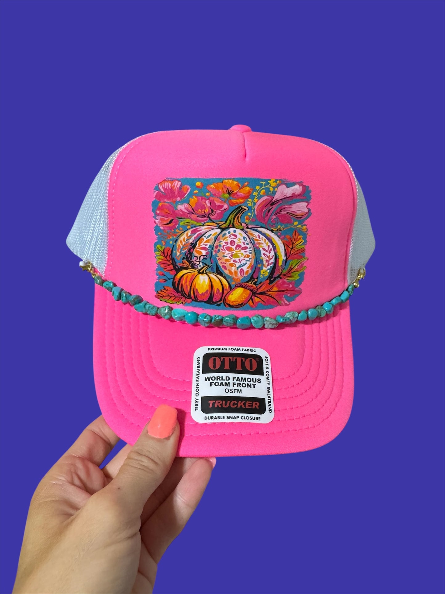 Colorful Fall Trucker Hat