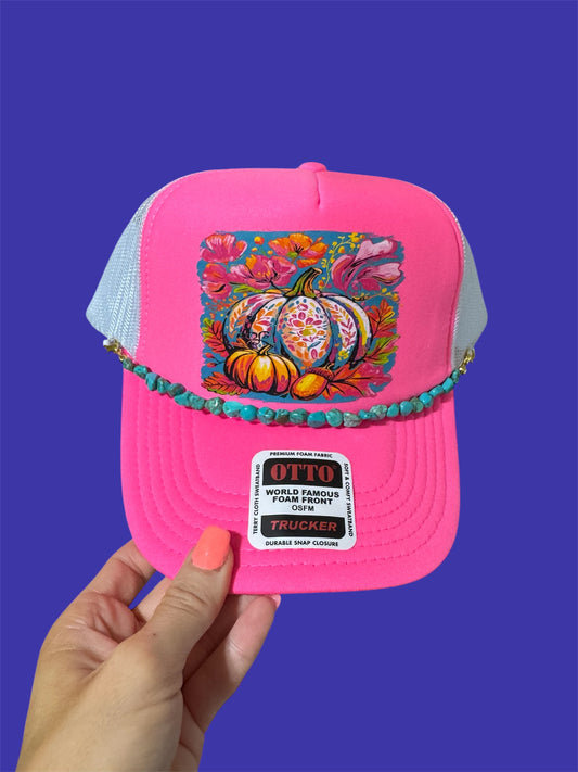 Colorful Fall Trucker Hat