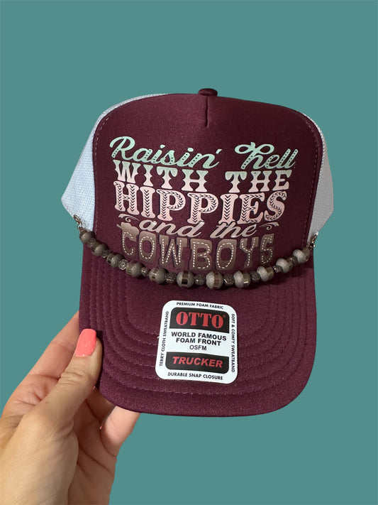 Hippies & Cowboys Trucker Hat